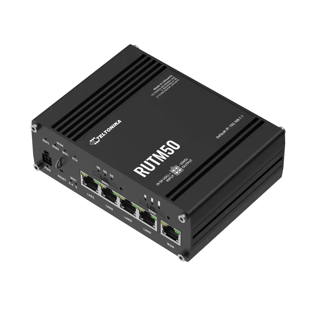 Teltonika RUTM50 5G industrial router